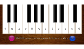 play Piano Keys with Octave Change